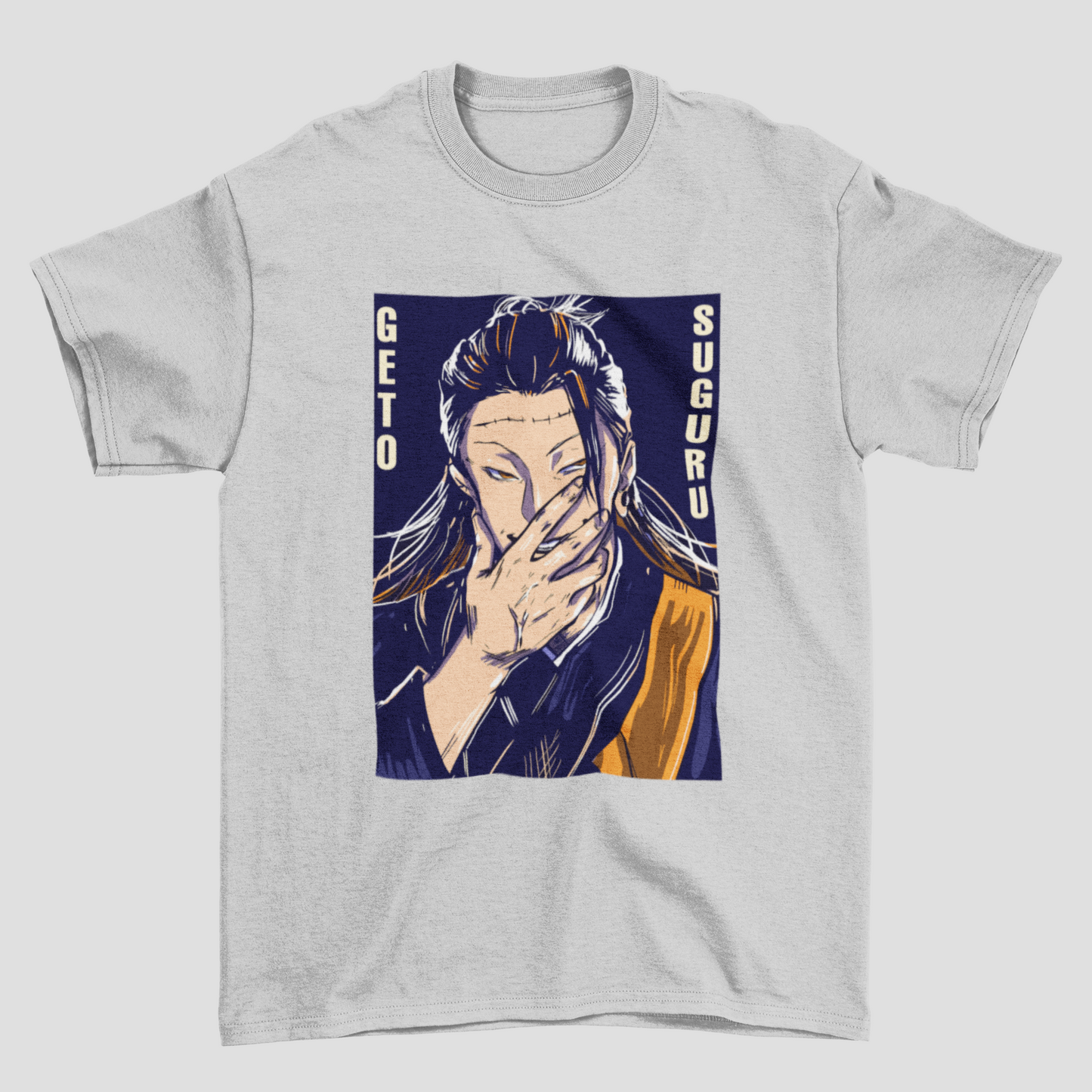 Camiseta Básica Unissex Geto Suguru Villain Jujutsu Kaisen