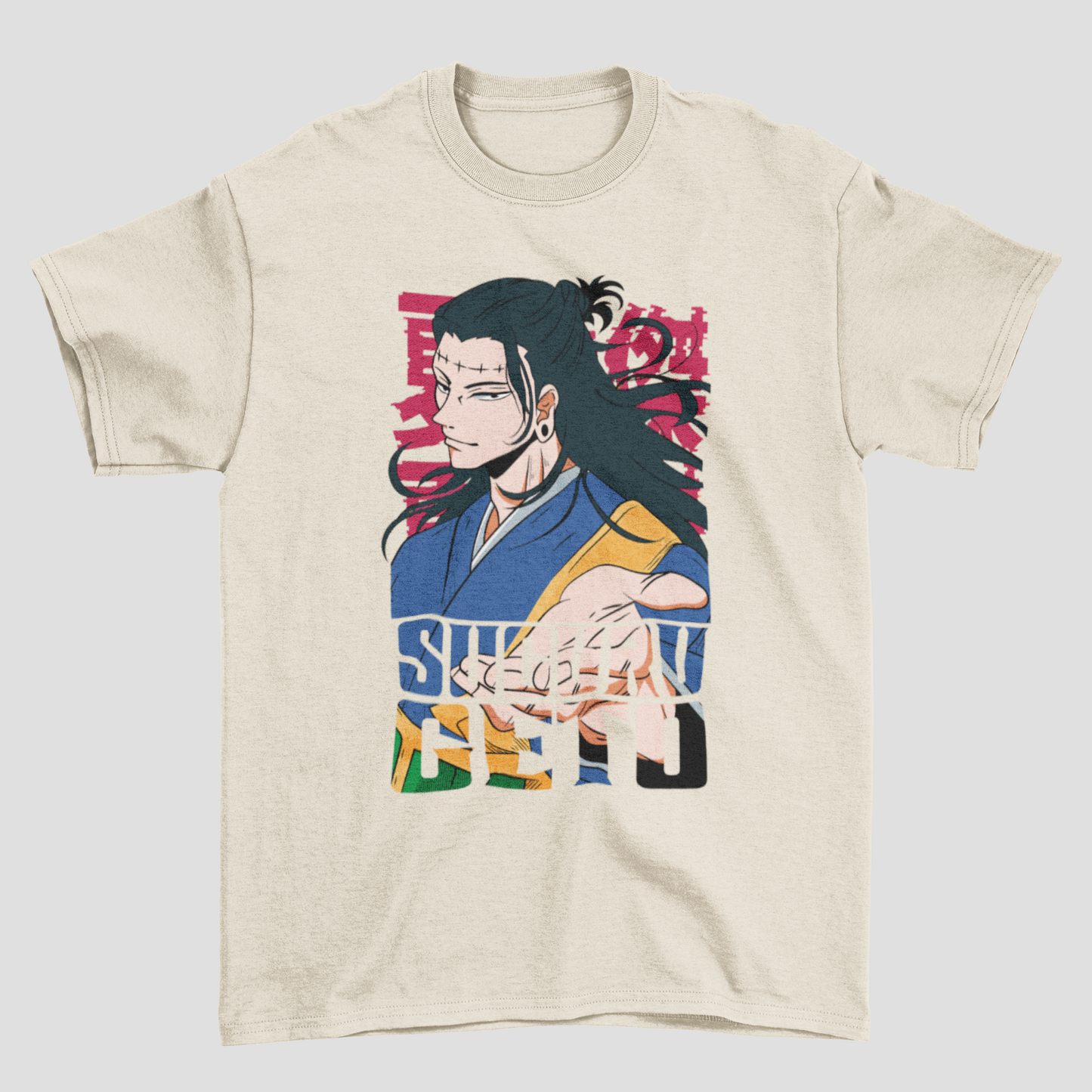 Camiseta Básica Unissex Jujutsu Kaisen Geto