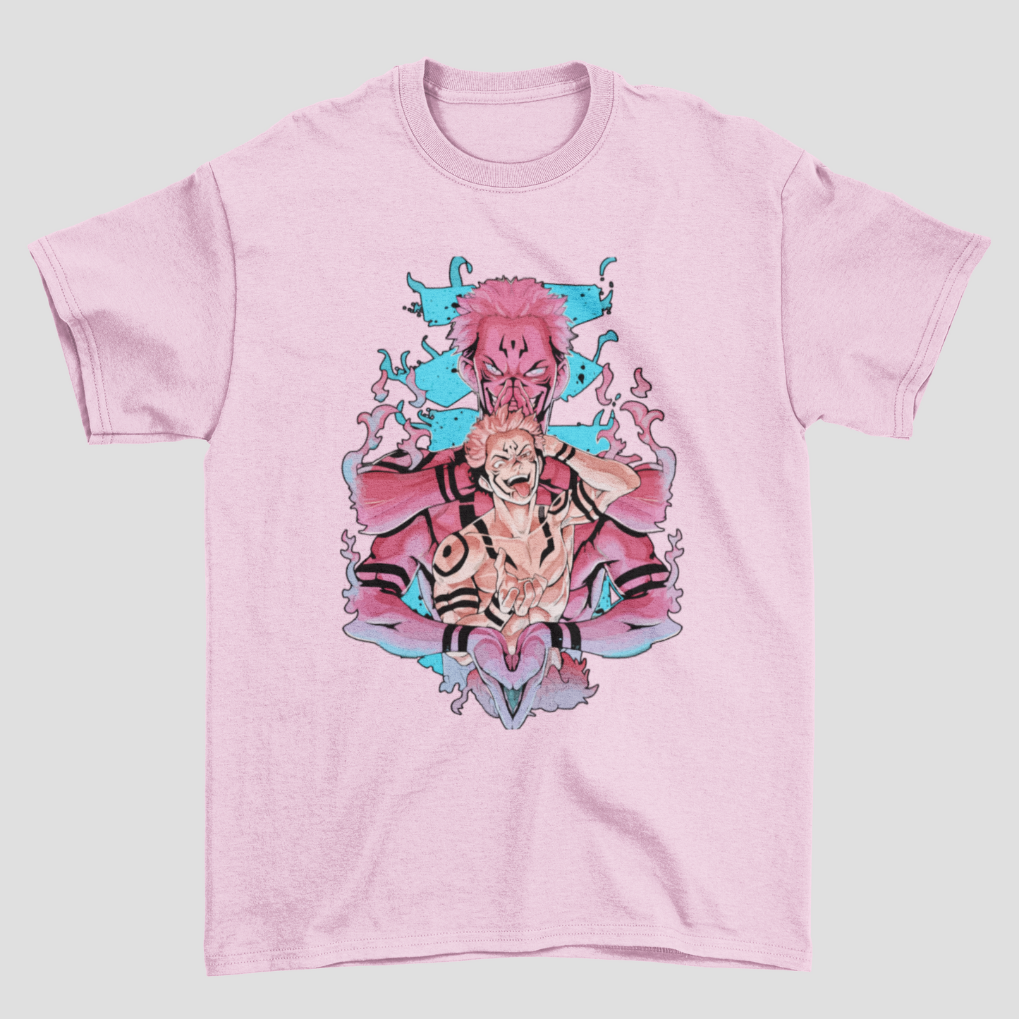 Camiseta Básica Unissex Ryuomen Sukuna Curse King Jujutsu Kaisen