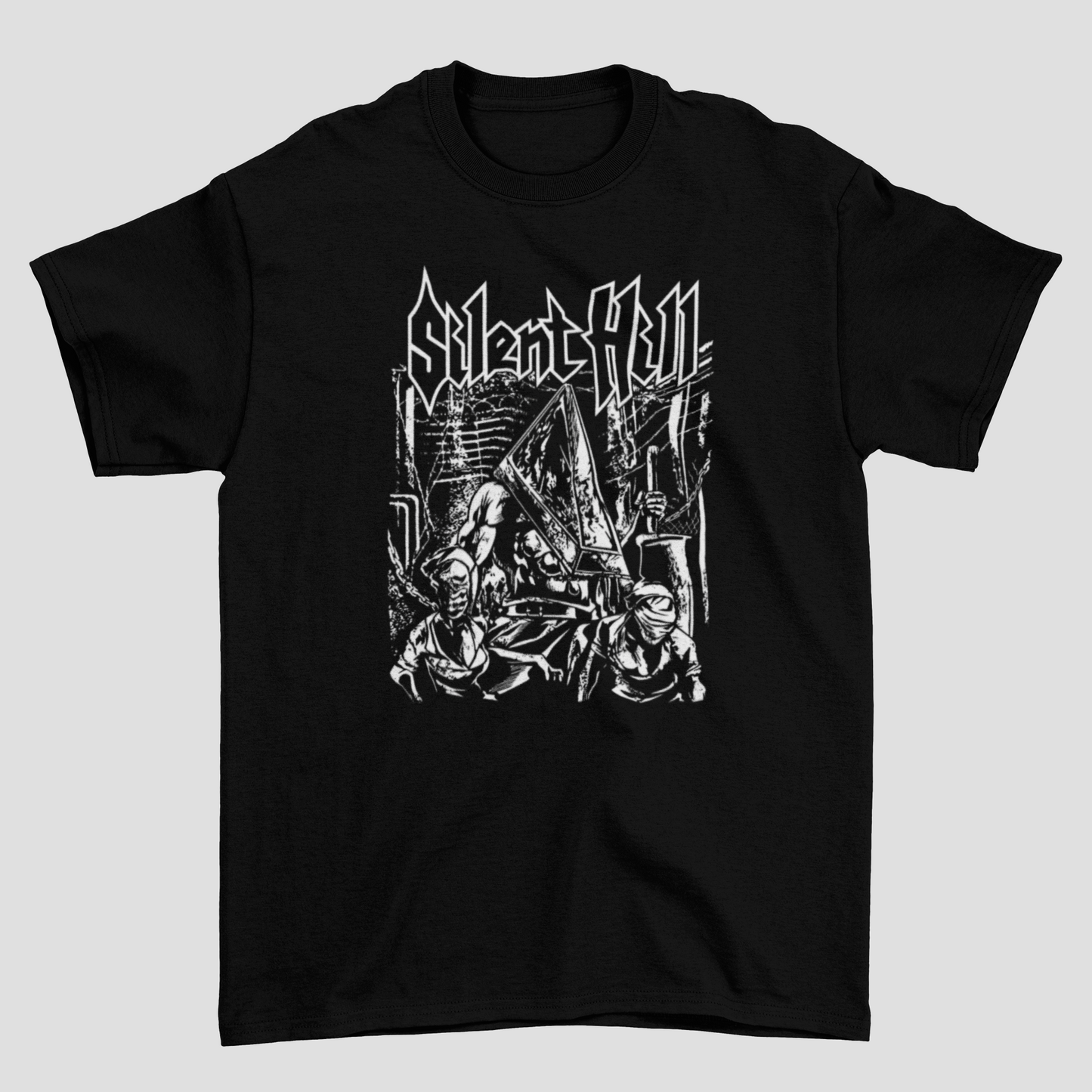 Camiseta Básica Unissex Silent Hill Graphic