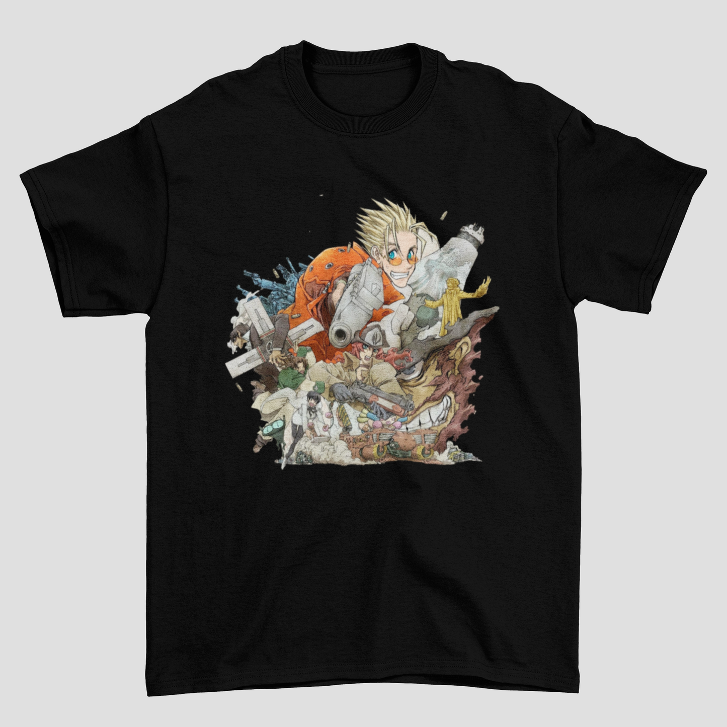 Camiseta Básica Unissex Trigun 1999