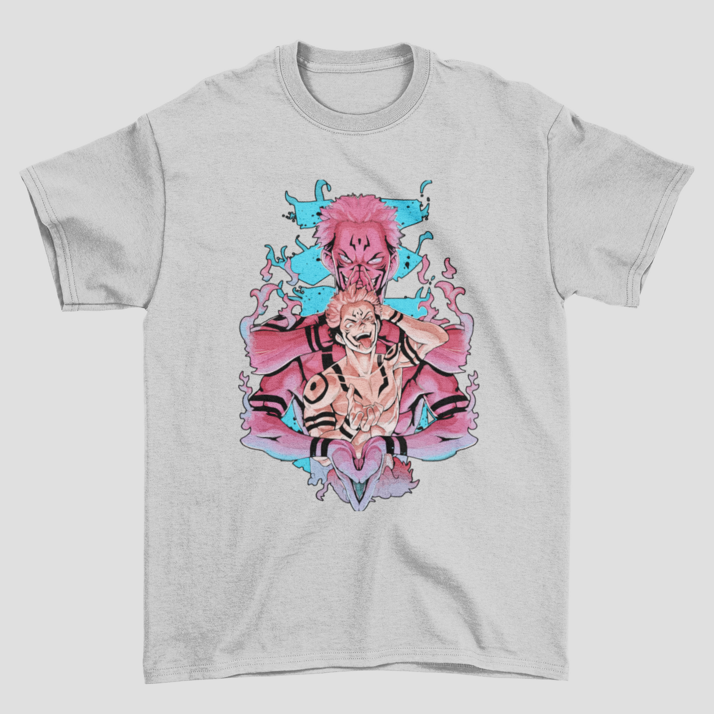 Camiseta Básica Unissex Ryuomen Sukuna Curse King Jujutsu Kaisen