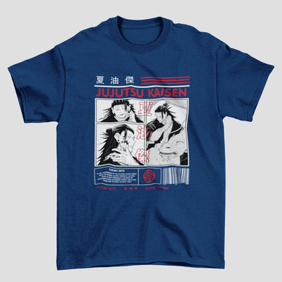 Camiseta Básica Unissex Geto Suguru Feiticeiro Jujutsu Kaisen