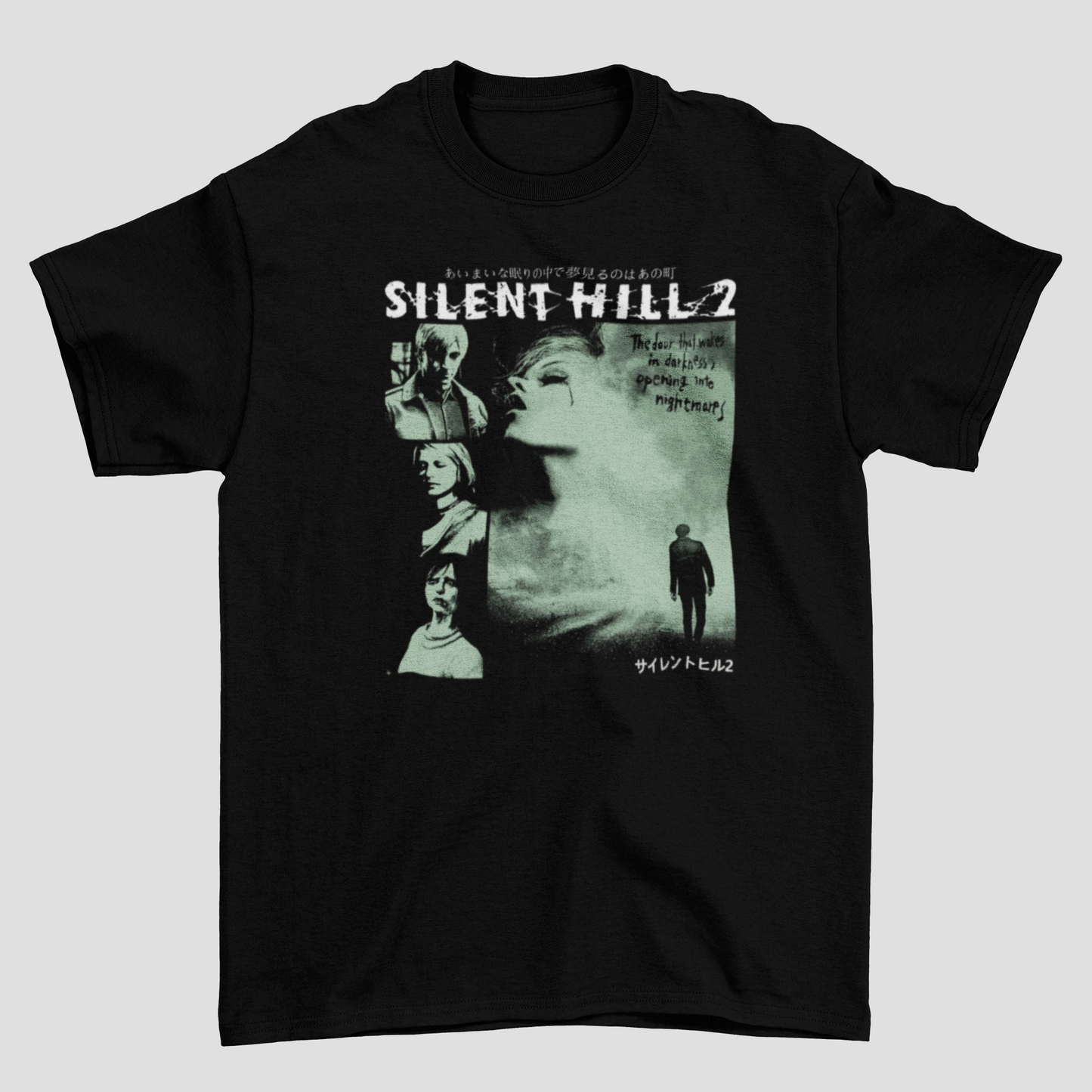 Camiseta Básica Unissex Silent Hill Nightmares