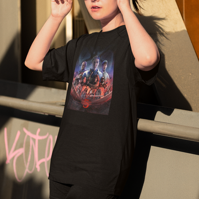 Camiseta Básica Unissex Stranger Things New Season