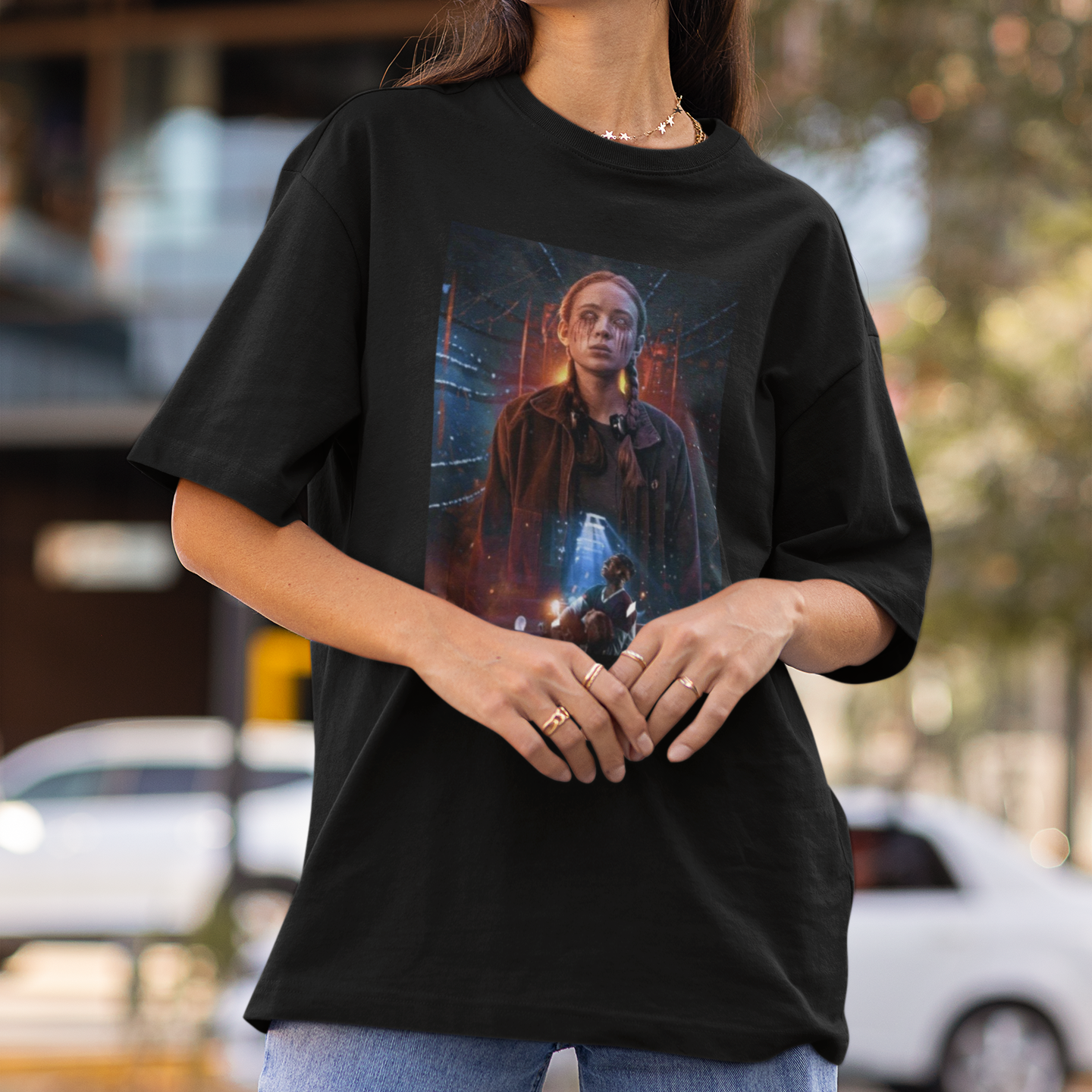 Camiseta Básica Unissex Stranger Things Max