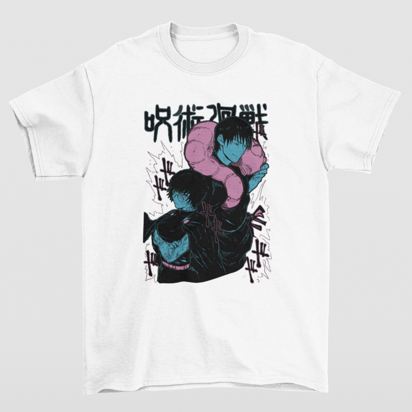 Camiseta Básica Unissex Jujutsu Kaisen Toji Maki