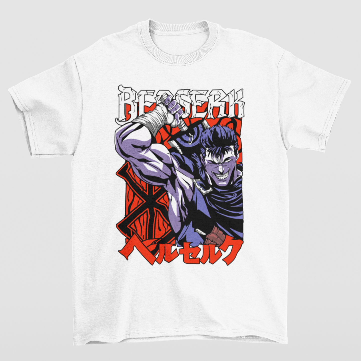 Camiseta Básica Unissex Berserk Smile