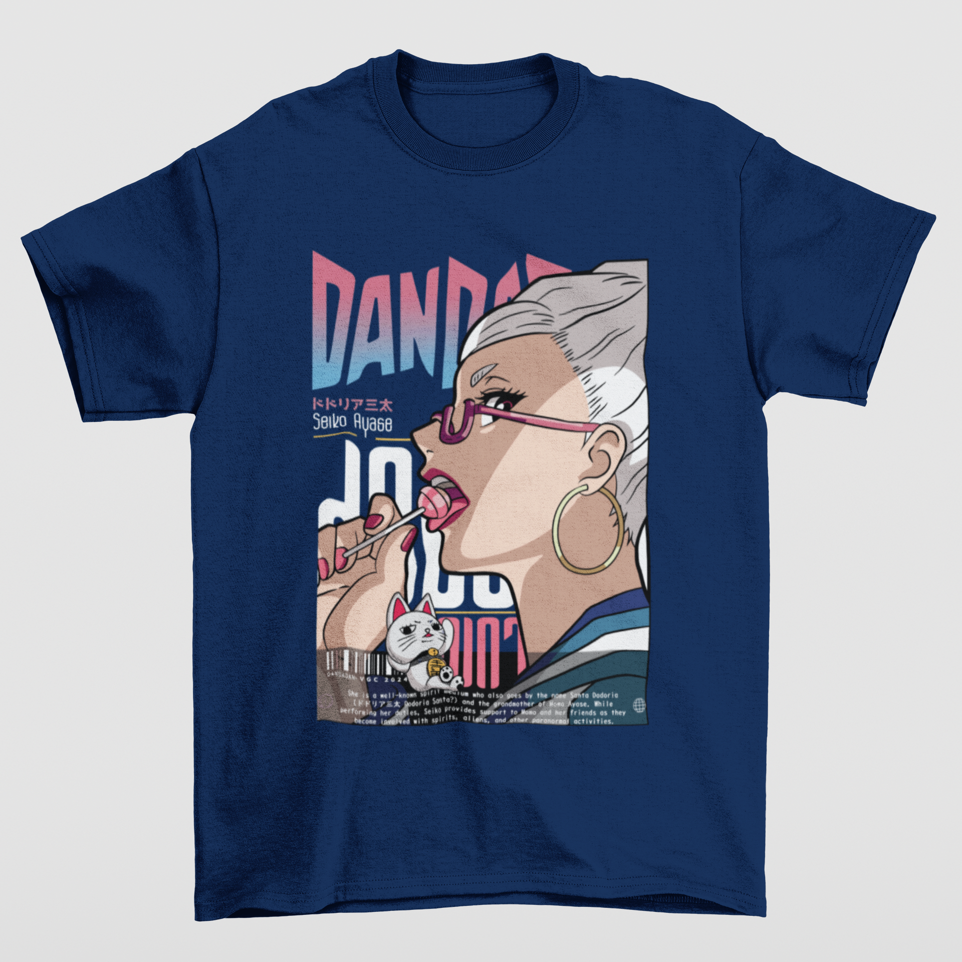 Camiseta Básica Unissex Seiko Ayase- azul-marinho