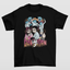 Camiseta Básica Unissex Ayase Okarun and Aliens- preto