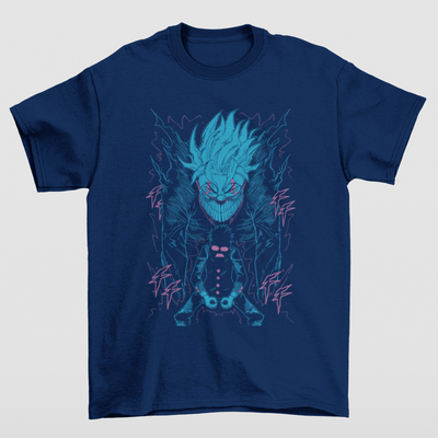 Camiseta Básica Unissex Okarun- azul-marinho