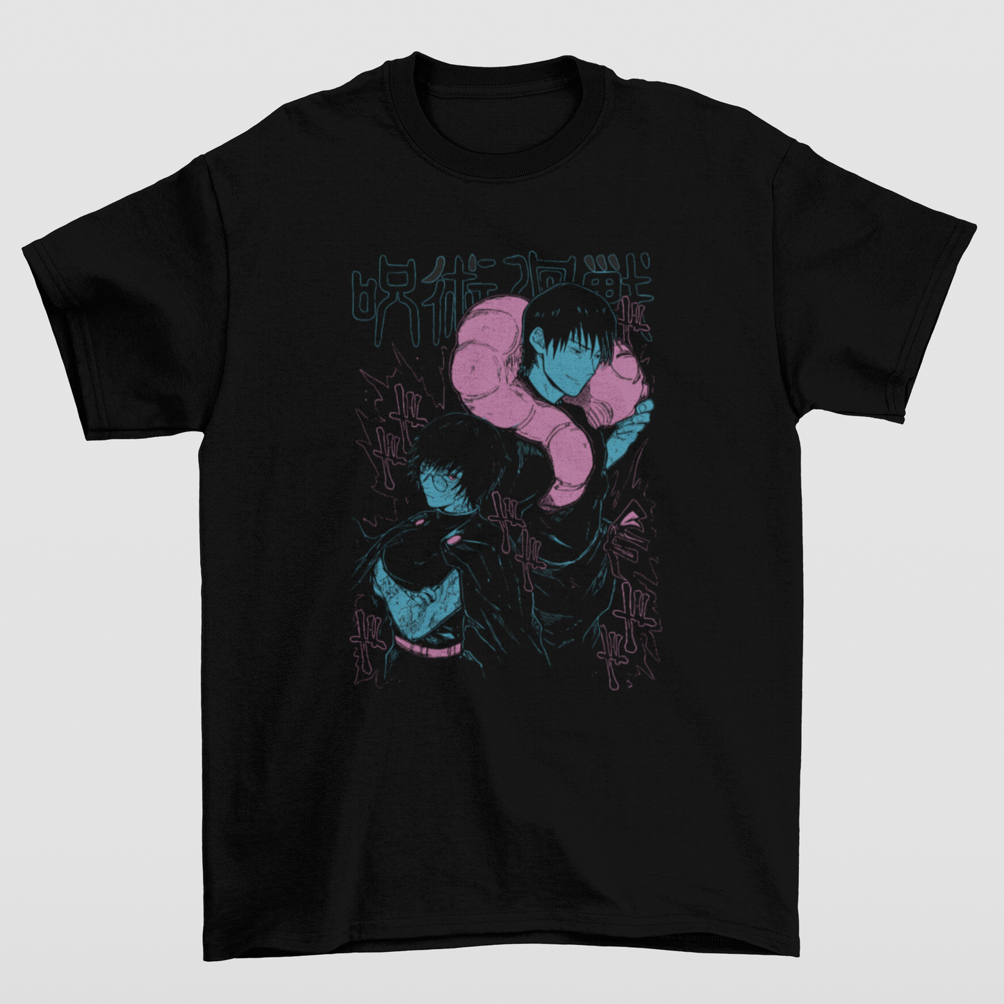 Camiseta Básica Unissex Jujutsu Kaisen Toji Maki