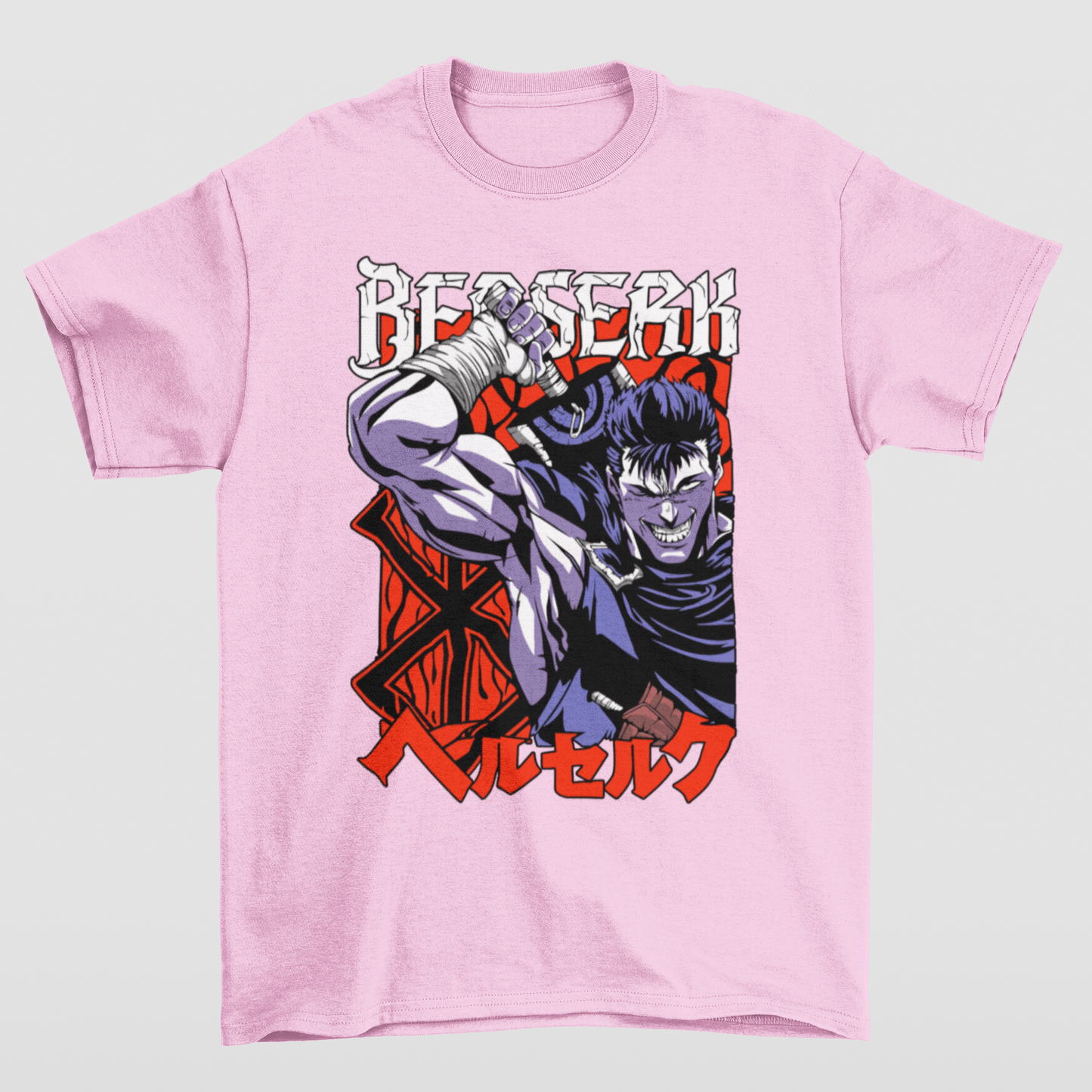 Camiseta Básica Unissex Berserk Smile