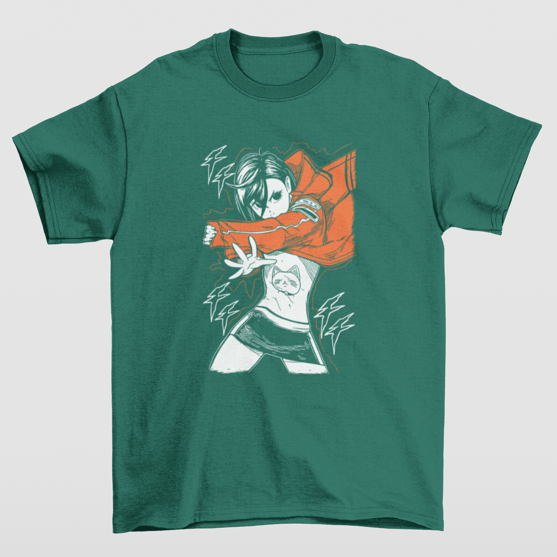 Camiseta Básica Unissex Ayase- verde