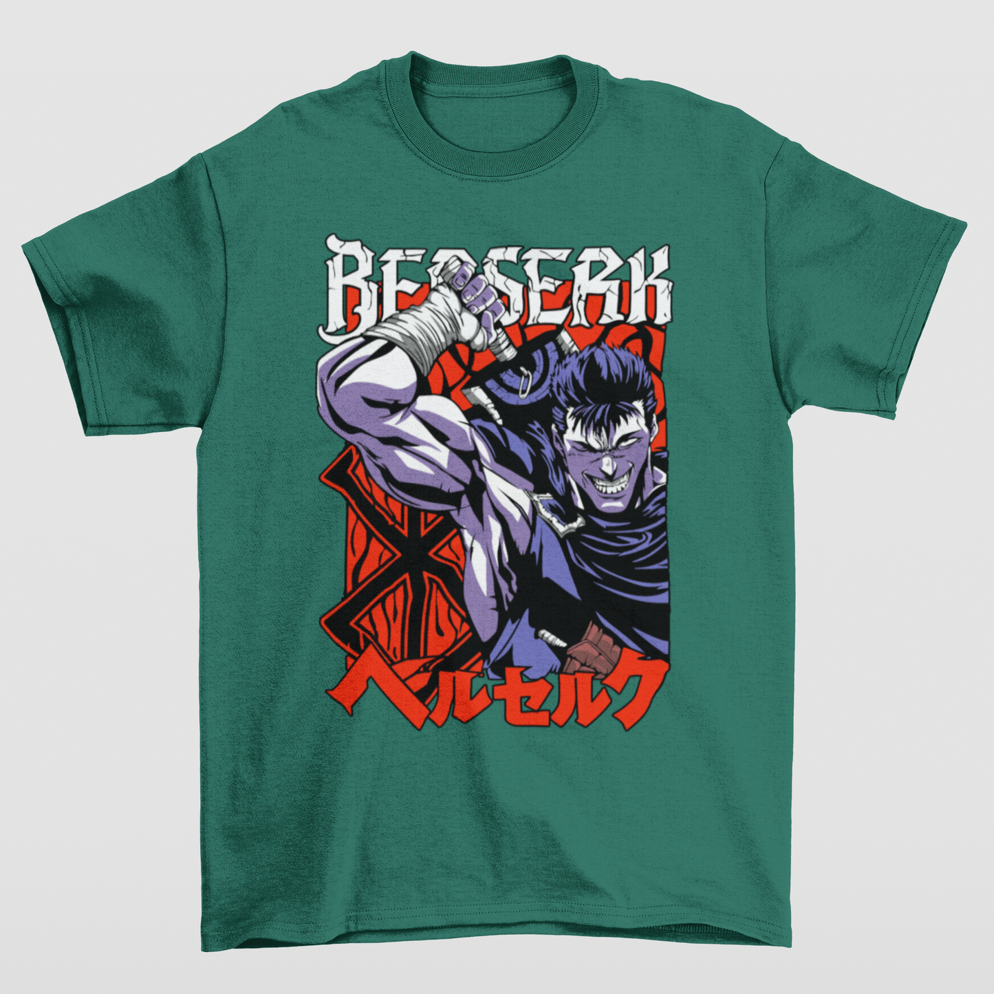 Camiseta Básica Unissex Berserk Smile