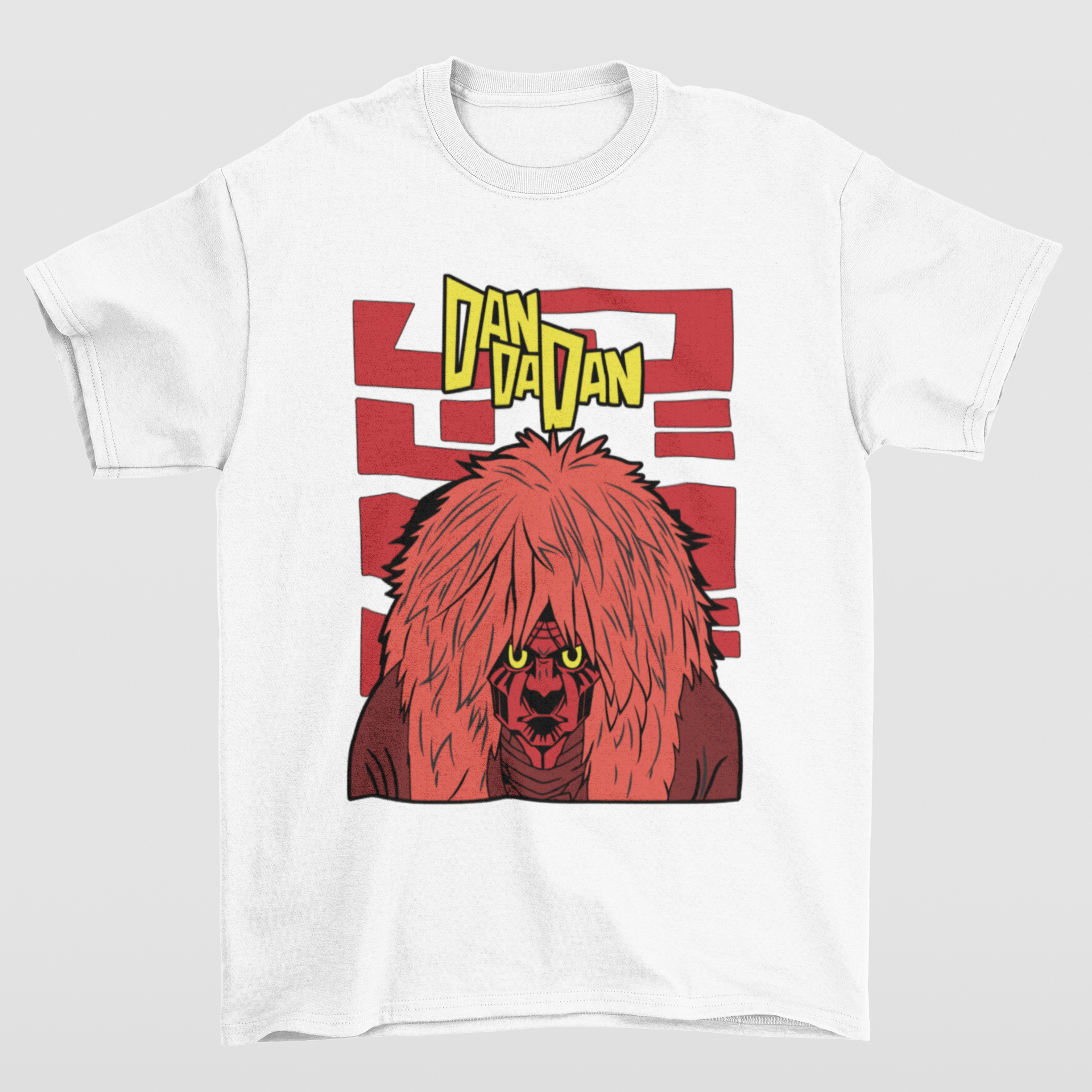 Camiseta Básica Unissex Vovó Turbo Dandadan- Branco