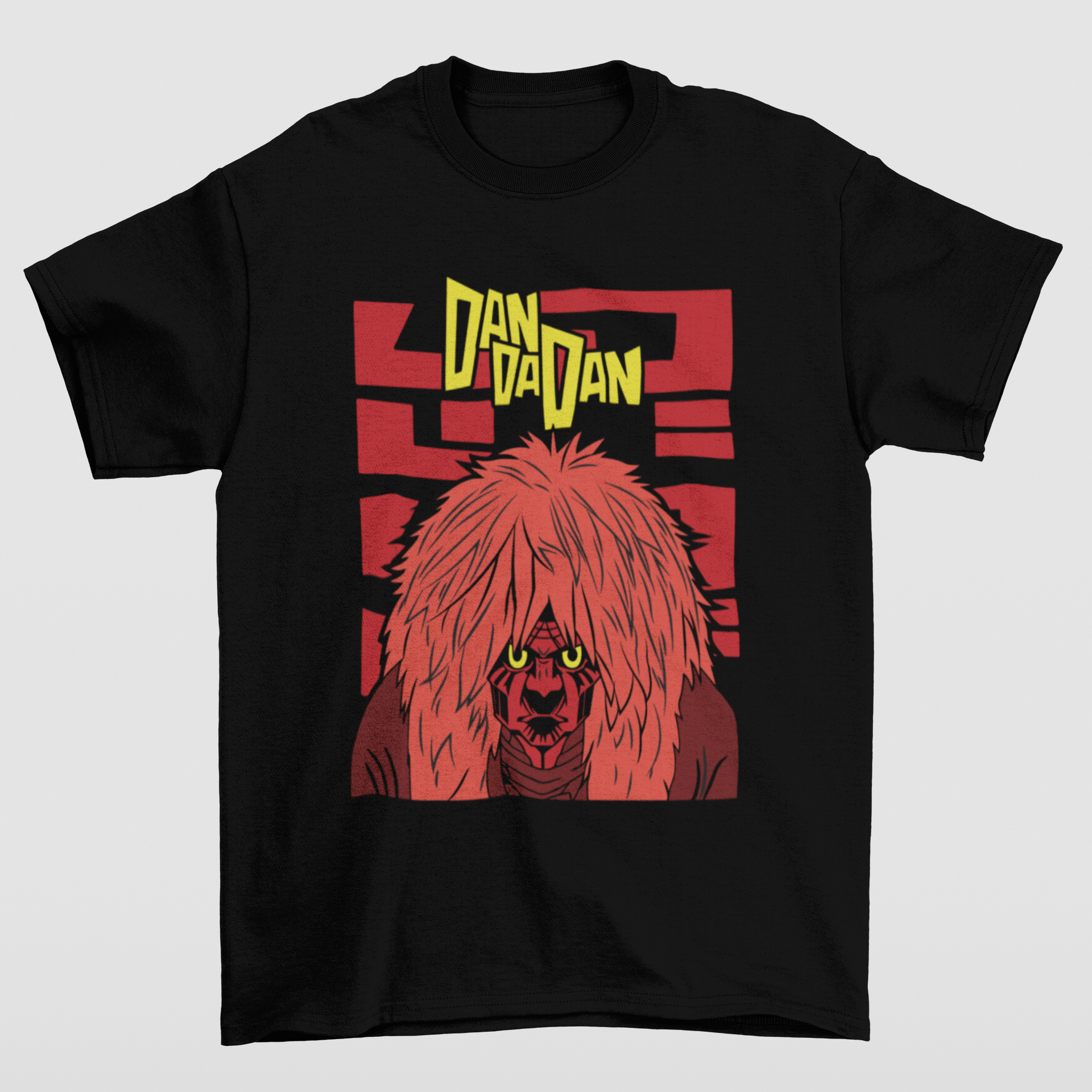 Camiseta Básica Unissex Vovó Turbo Dandadan- Preto