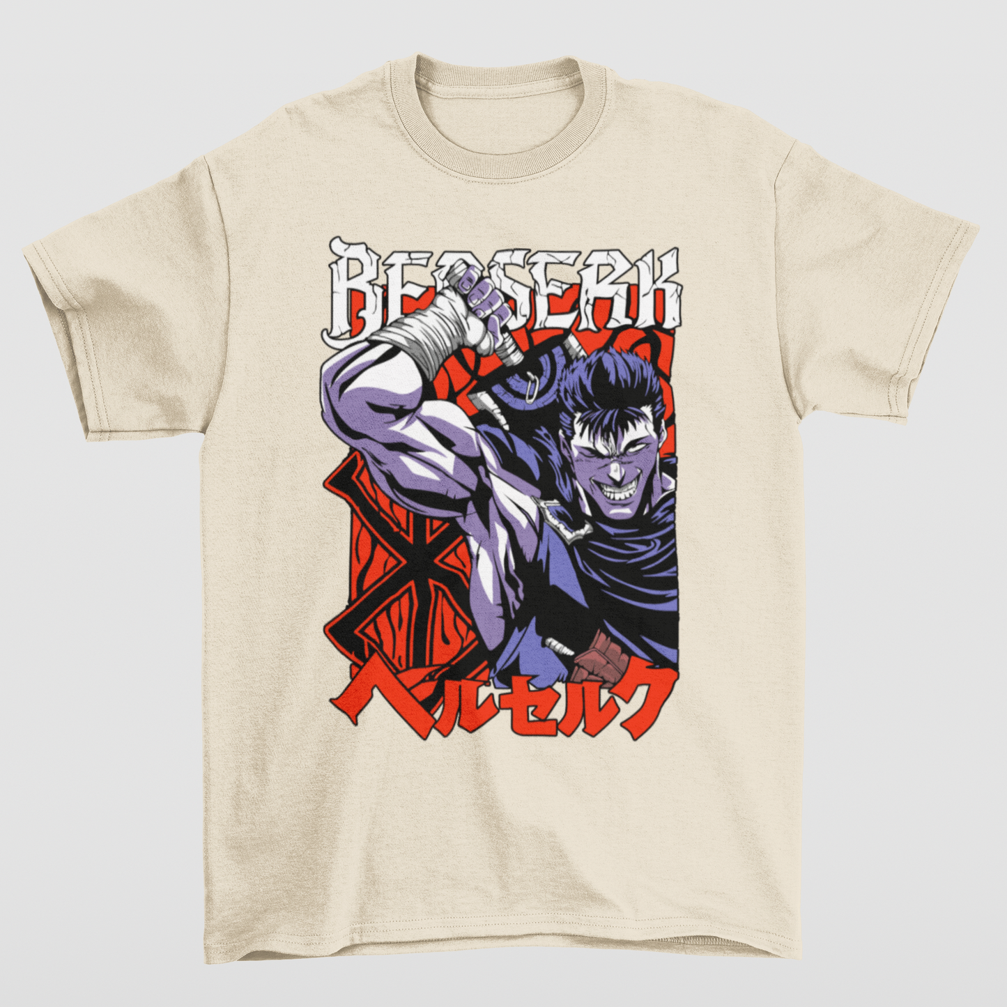 Camiseta Básica Unissex Berserk Smile