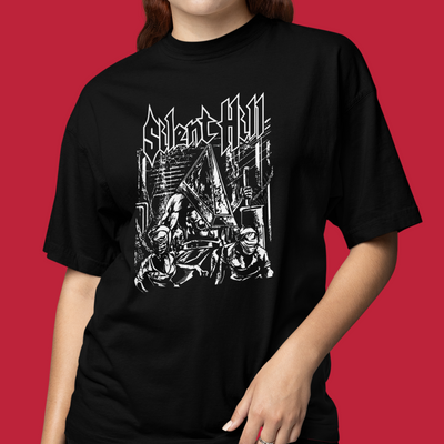 Camiseta Básica Unissex Silent Hill Graphic