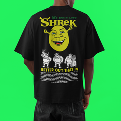 Camiseta Oversized Shrek My Dirty Love