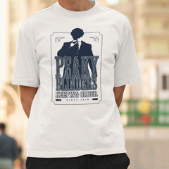 Camiseta Básica Unissex Peaky Blinders Keeping Order Since 1919