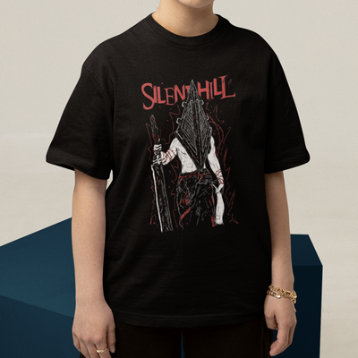 Camiseta Básica Unissex Silent Hill Pyramid Head