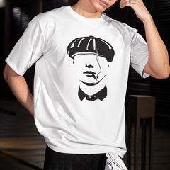 Camiseta Básica Unissex Peaky Blinders Silhueta