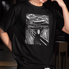 Camiseta Básica Unissex A Viagem de Chihiro Art No-Face