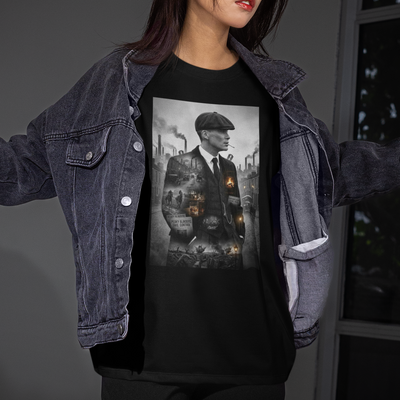 Camiseta Básica Unissex Peaky Blinders Gang War