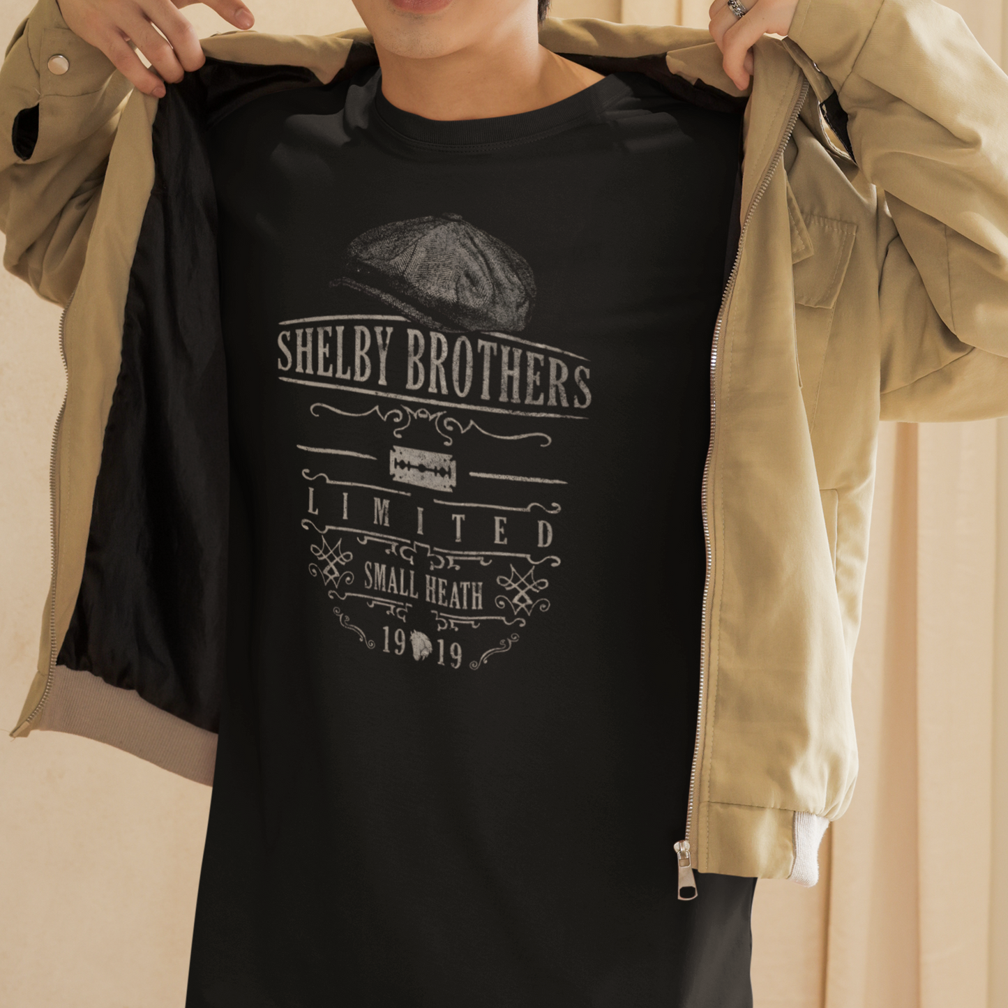 Camiseta Básica Unissex Peaky Blinders Shelby Brothers