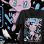 Camiseta Básica Unissex Pokemon Mew Collab- Preta