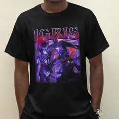 Camiseta Básica Unissex Solo Leveling Igris
