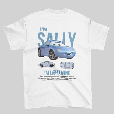 Camiseta Básica Unissex Sally Loves McQueen
