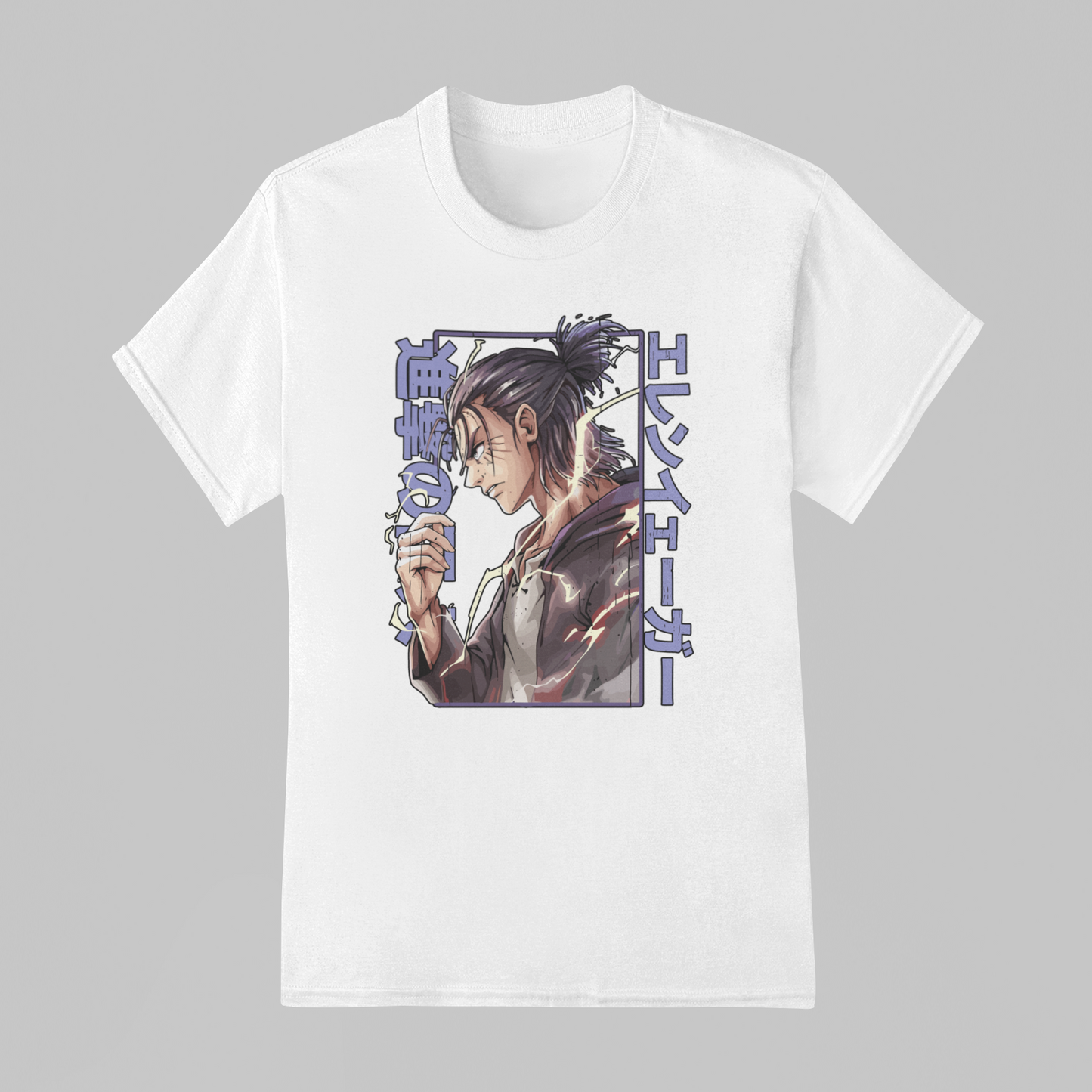 Camiseta Básica Unissex Attack On Titan Graphic