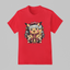 Camiseta Básica Unissex Pokemon Pikachu Natal