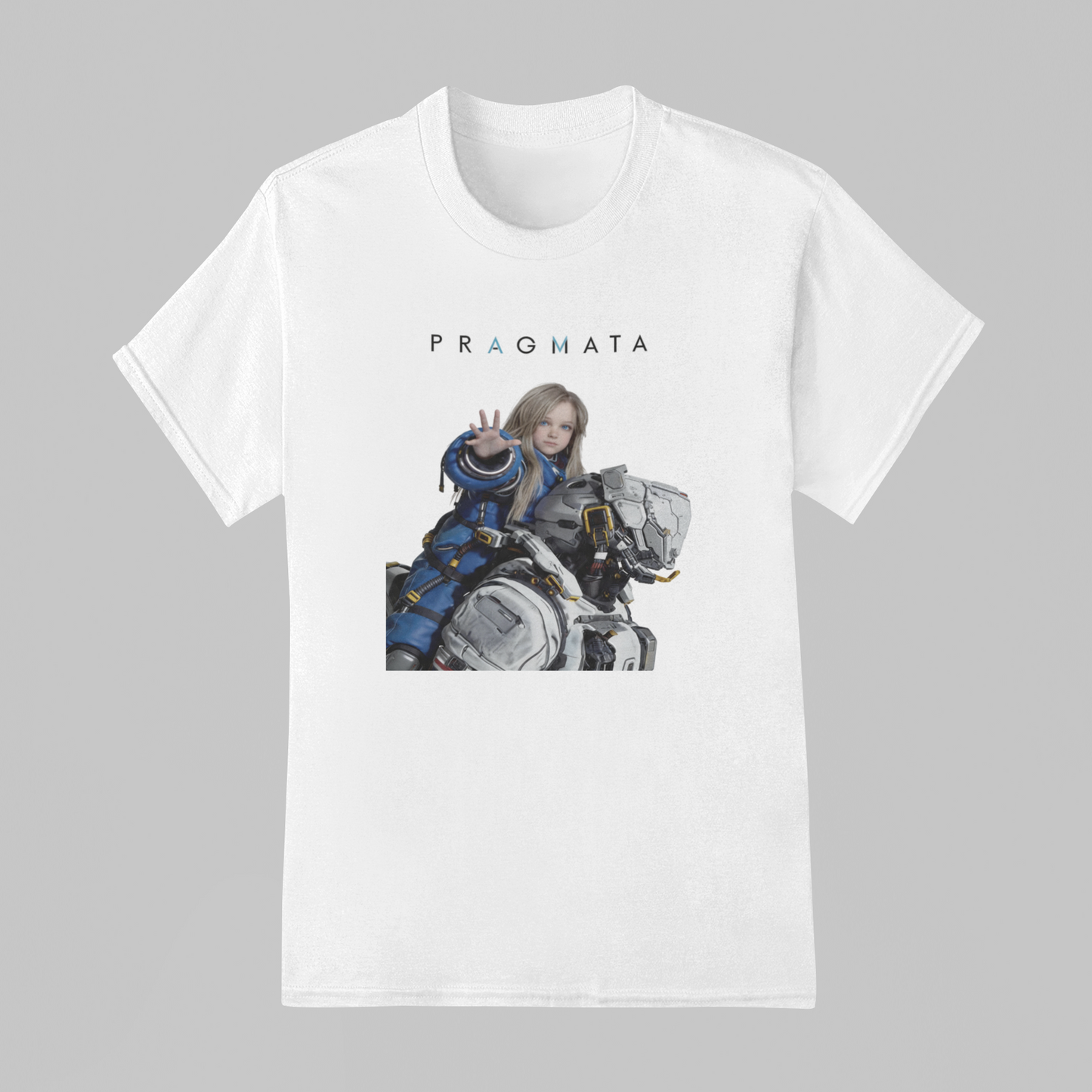 Camiseta Básica Unissex Pragmata Poster