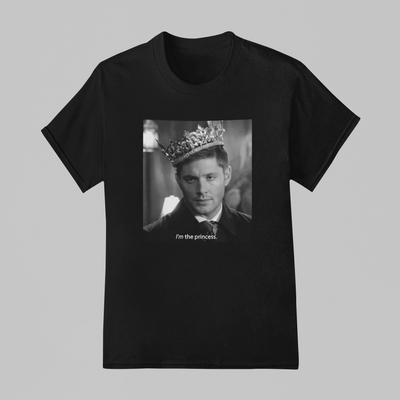 Camiseta Básica Unissex In The Princess Dean Supernatural