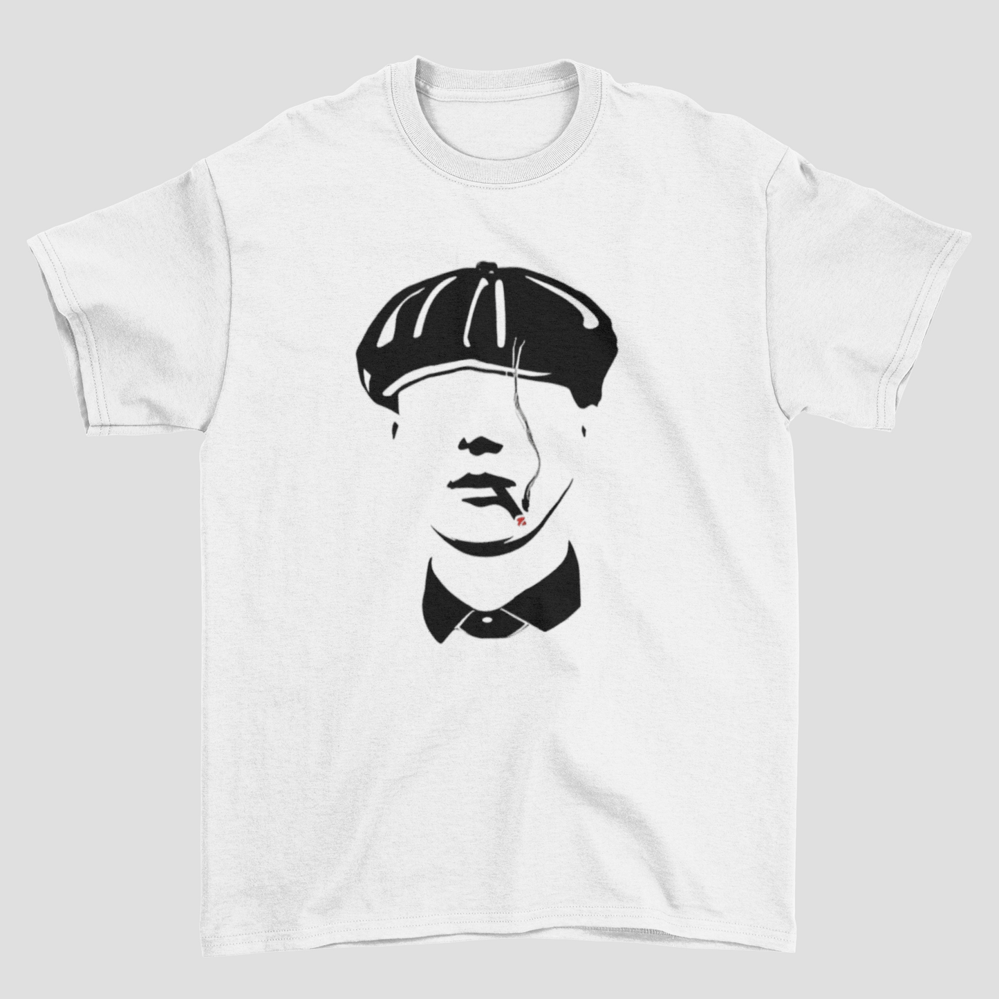 Camiseta Básica Unissex Peaky Blinders Silhueta