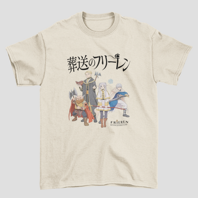 Camiseta Básica Unissex Frieren Cast