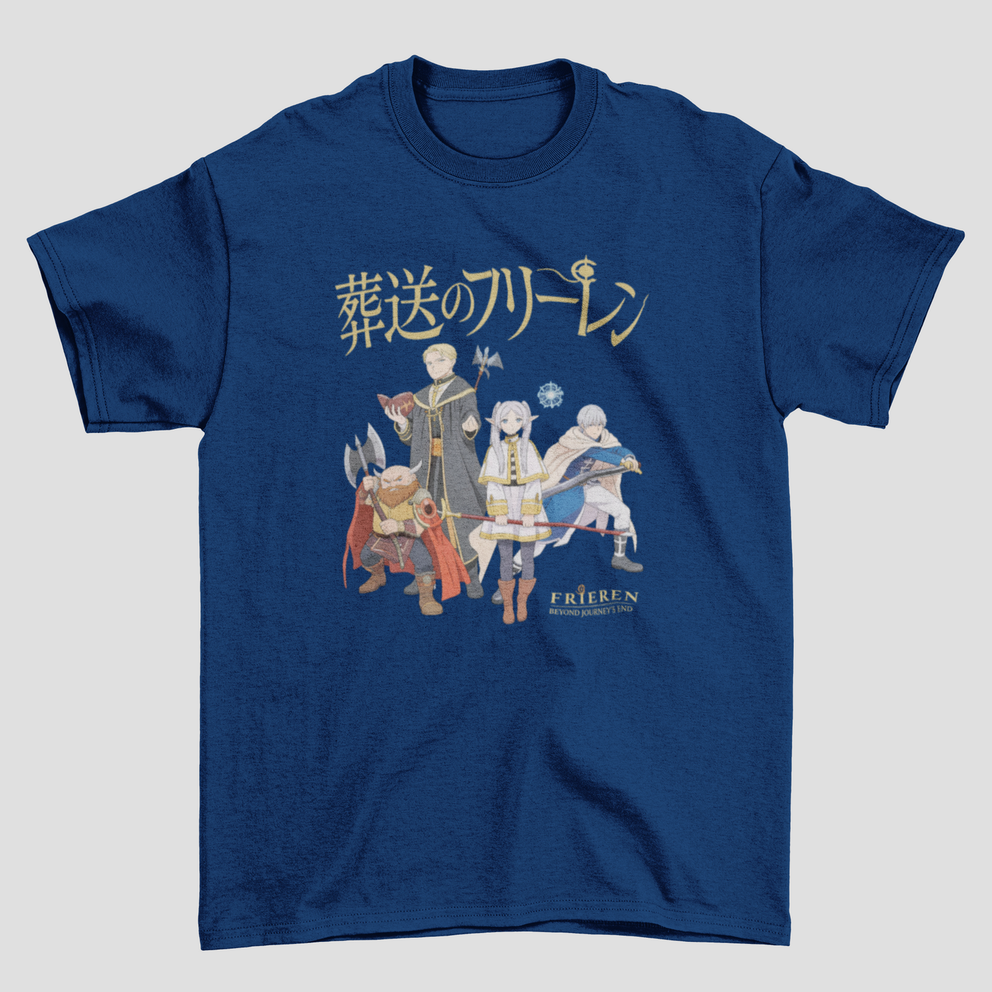 Camiseta Básica Unissex Frieren Cast