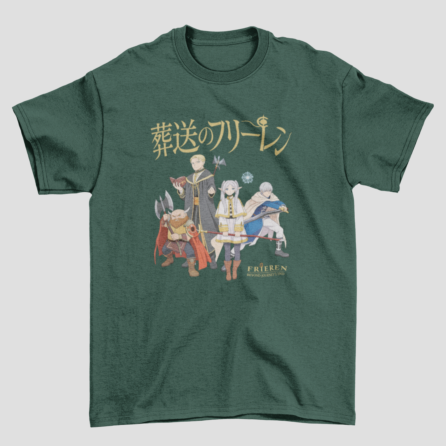 Camiseta Básica Unissex Frieren Cast