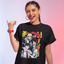 Camiseta Básica Unissex Chainsaw Man Trio Demon