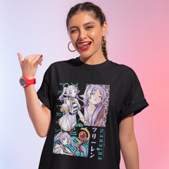 Camiseta Básica Unissex Frieren Aesthetic