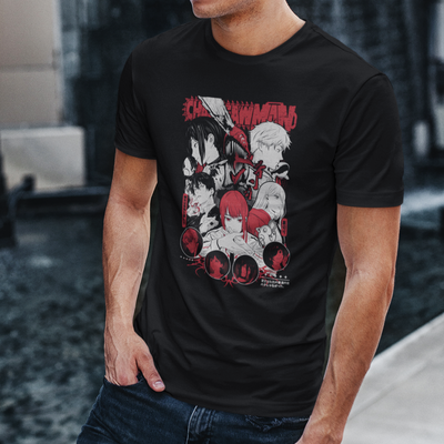 Camiseta Básica Unissex Chainsaw Man Reze Arc