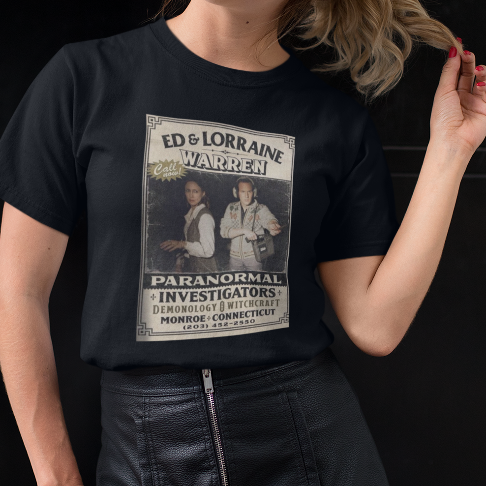 Camiseta Básica Unissex Invocação do Mal Call Now