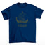 Camiseta Basica Vinland Saga Vinland Ship-azul marinho
