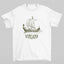 Camiseta Basica Vinland Saga Vinland Ship-branco