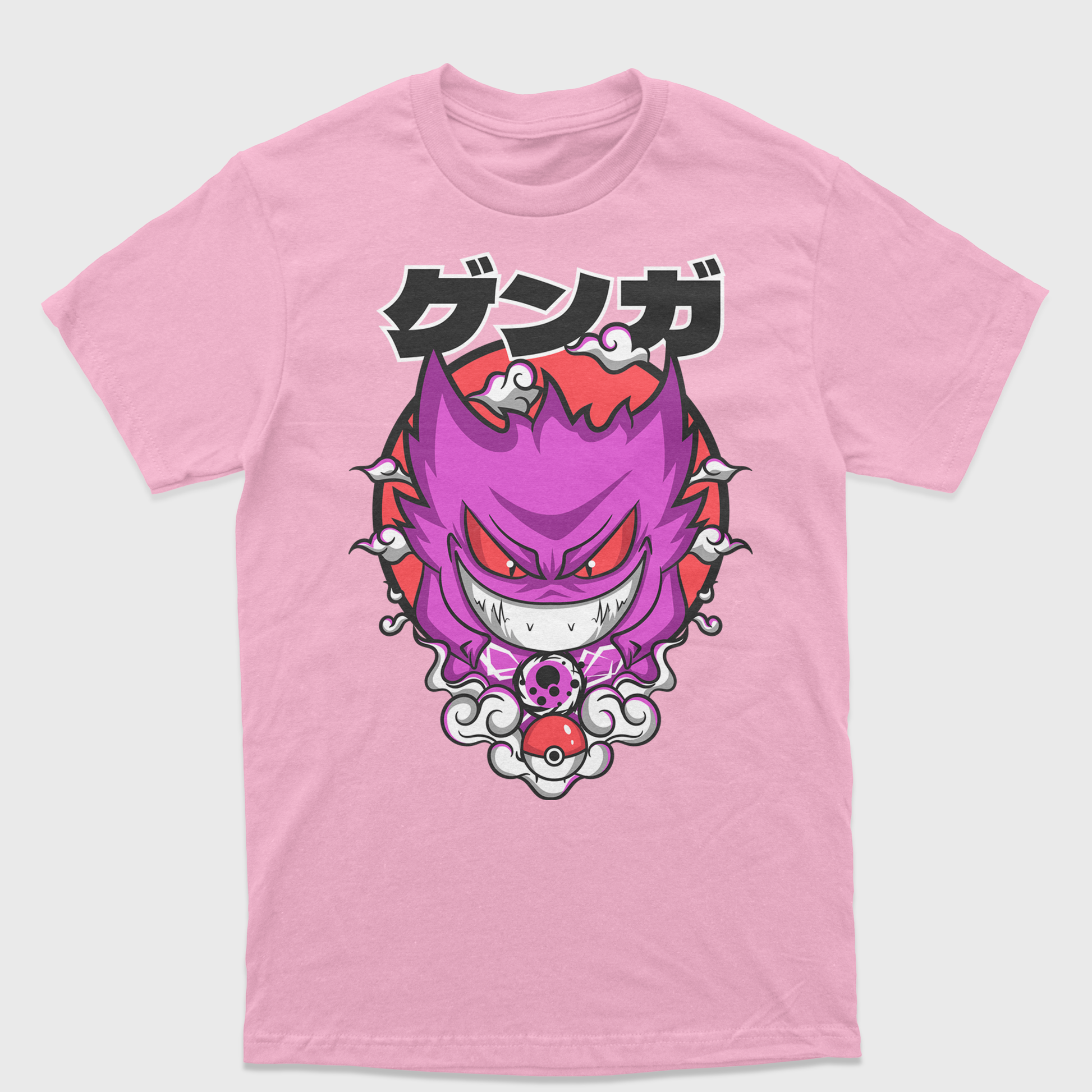 Camiseta Basica Algodão Pokebola Anime Pokemon Gengar Roxo em Promoção na  Americanas