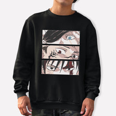 Moletom Gola Redonda Jujutsu Kaisen Eyes