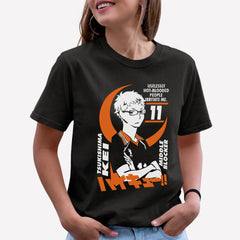 Camiseta Básica Tsukishima Kei Haikyu!